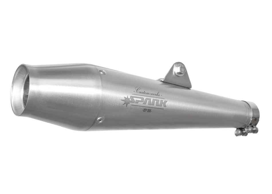 Spark IT Sinfonia Stainless Scotchrite Universal Silencer