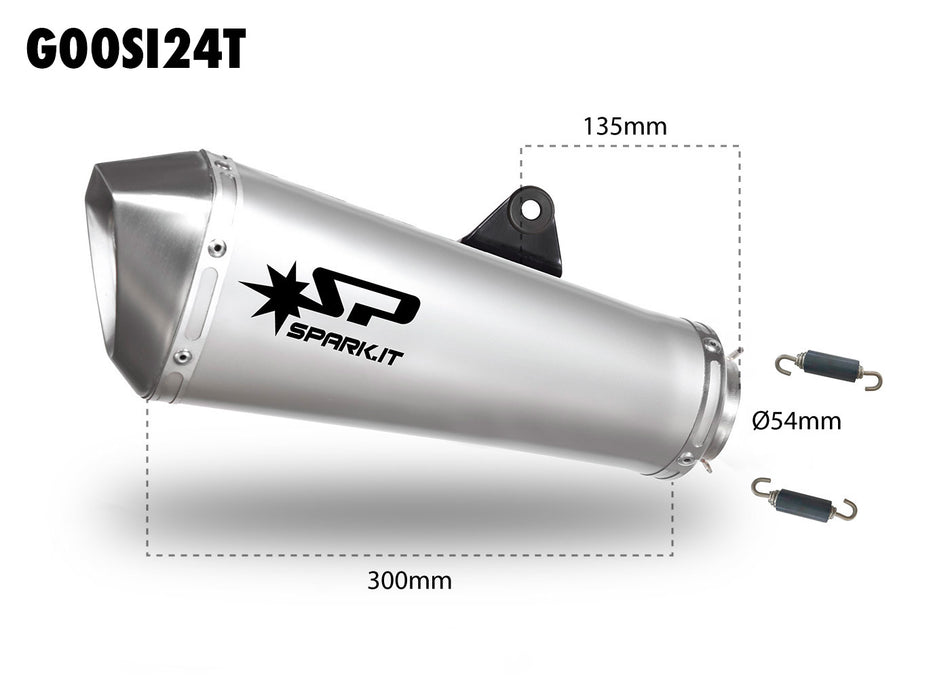 Spark IT Universal Konix Silencer 300mm