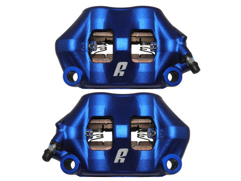 Accossato Radial Brake Caliper Forged Monoblock 100 mm distance With Pistons in Aluminium