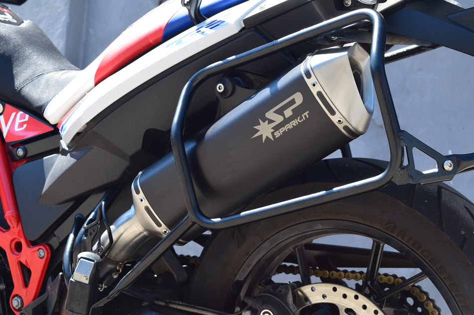 Spark IT Force Dark Style Slip-On BMW F 700 GS 12-16-F 800 GS 08-18- F 800 GS Adventure 13-18