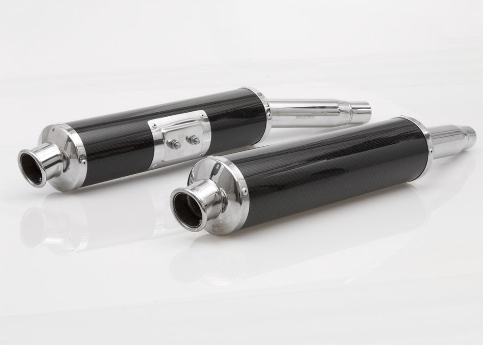 Spark IT Carbon Round Slip On Low Mounting Ducati 750 SS IE - 900 SS IE (98-02)