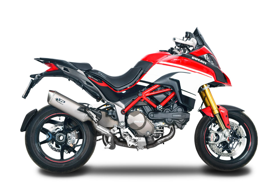 Spark IT Stainless Steel Collector Ducati Multistrada 1200 S 2015-2017 - Pikes Peak