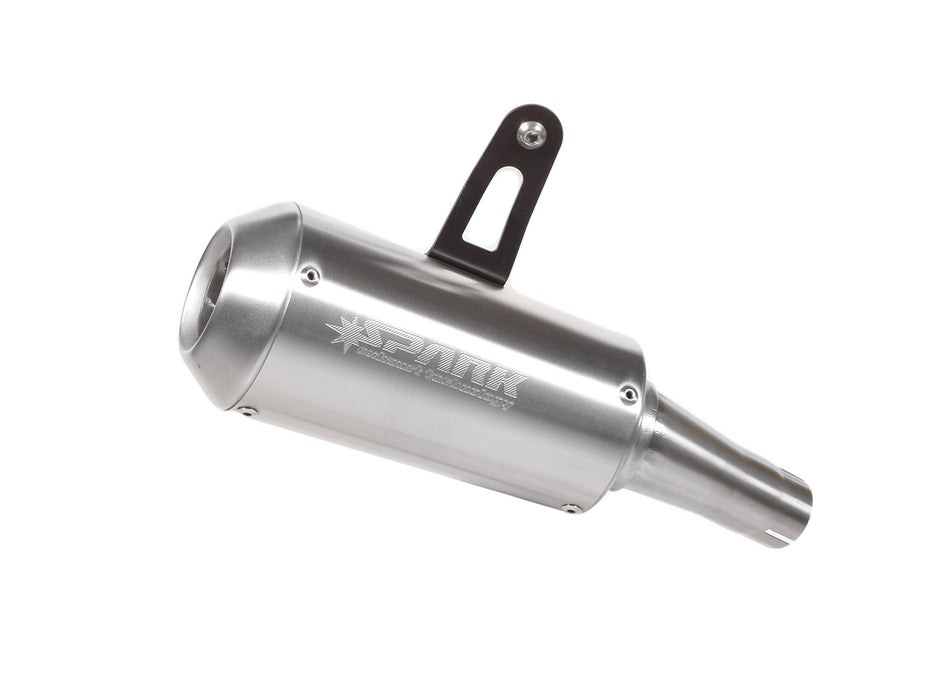 Spark IT Full system OFF ROAD: AISI 304 stainless steel collector + lateral silencer