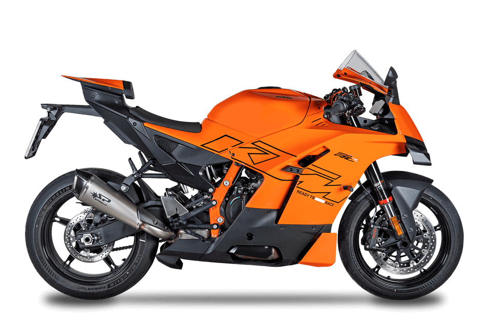 SPARK IT Slip-on Titanium Case KONIX EVO Euro5+ KTM 990/R Duke 24-
