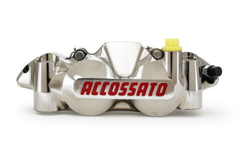 Accossato Radial Brake Caliper CNC-worked Monoblock 108 mm distance With Pistons in Titanium
