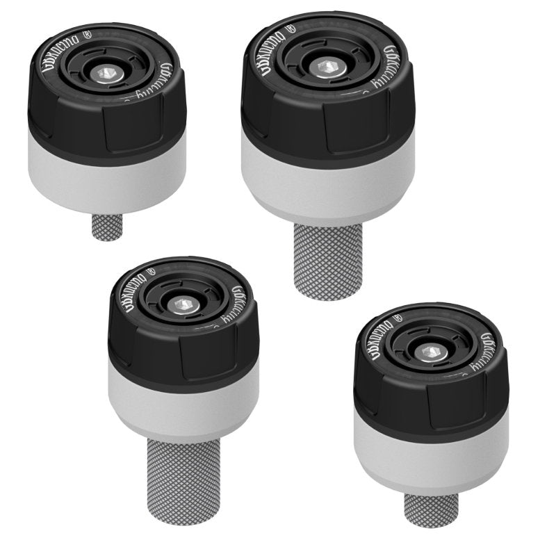 Spindle Protector - Front L&R and Rear L&R SET Yamaha MT09 and XSR900 2021-2026