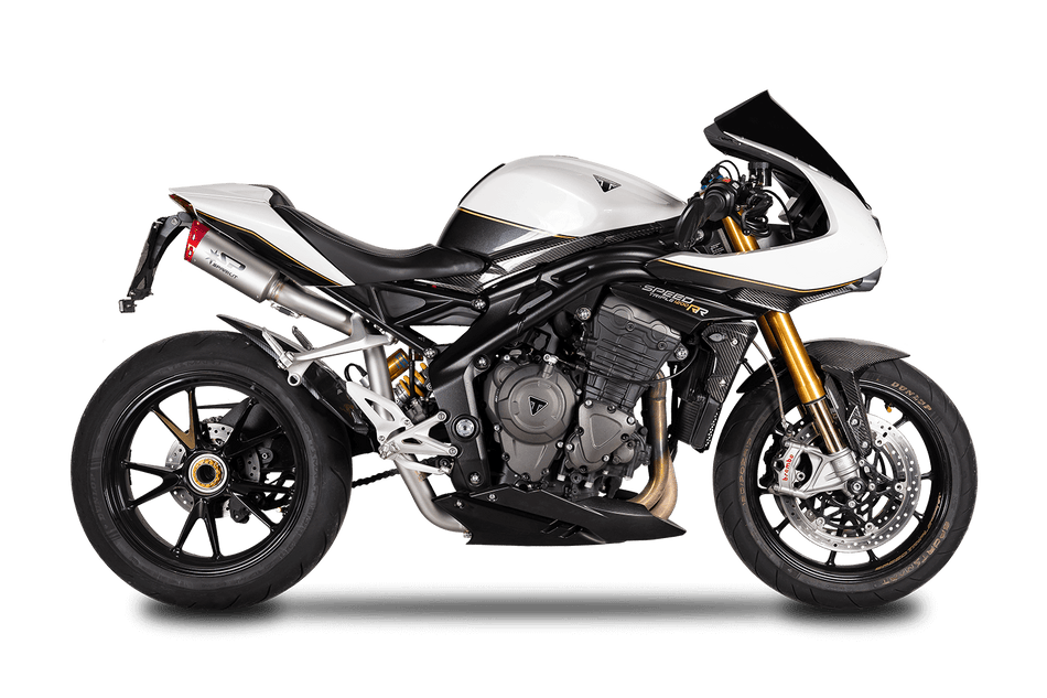 Spark IT Spark IT Dyno Red Cap Underseat Link Pipe - Silencer Triumph Speed Triple 1200 21-24
