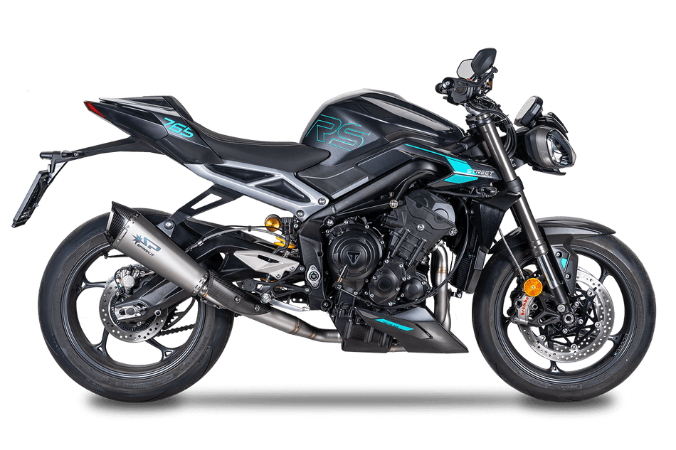 Spark IT Konix Evo Link Pipe & Silencer WSSP Replica Triumph Street Triple 765 17-25 RS-R-S