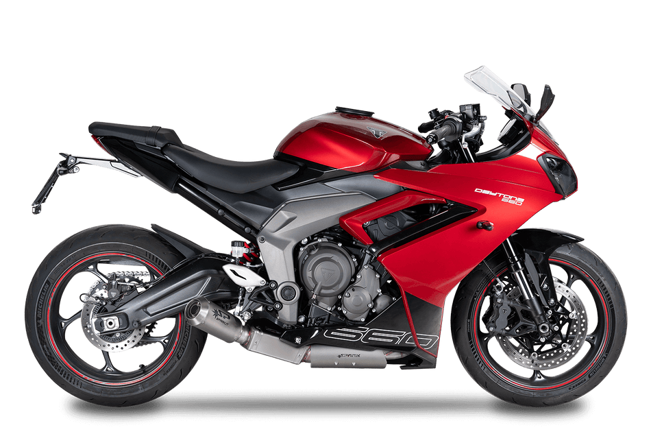 Moto GP Stainless Road Full System Triumph Daytona 660 2024-2026
