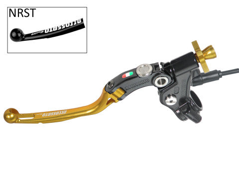 Accossato "Racing" Cable Full Clutch With Folding Colourful Lever (nut+insert+adjuster), with switch included