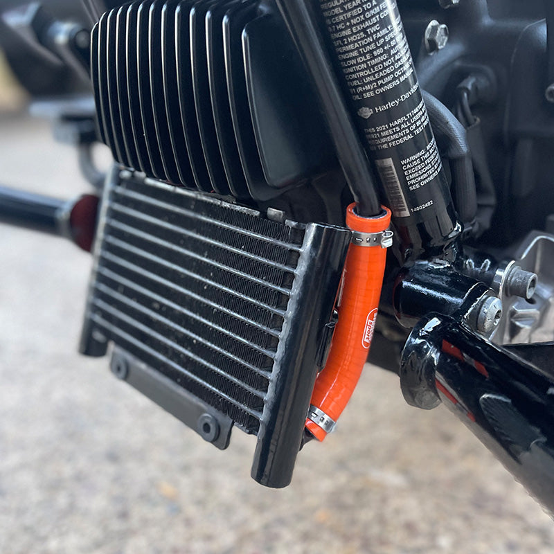 Harley Davidson 2017 > 2022 CVO / Electra Glide / Road Glide / Road King / Street Glide Samco Sport Silicone Oil Hose Line Clamp Kit