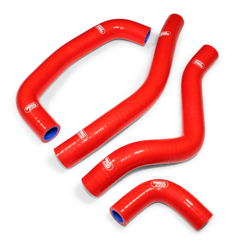 Honda CRF 250 R 2018 - 2021 4 Piece Samco Sport Silicone Radiator Coolant Hose Kit