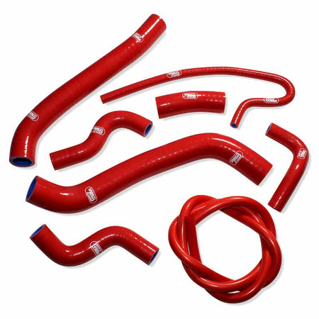 Honda CRF 450 X 2019 - 2025 7 Piece Samco Sport Silicone Radiator Coolant Hose Kit