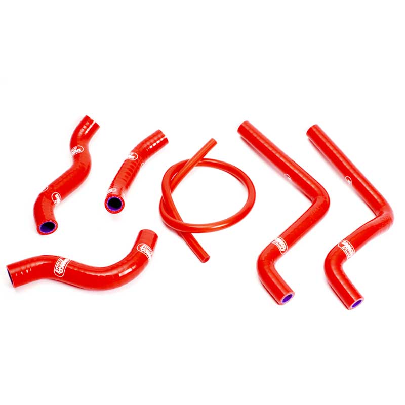 Honda CR 125 R 2001 - 2002 6 Piece Samco Sport Silicone Radiator Coolant Hose Kit