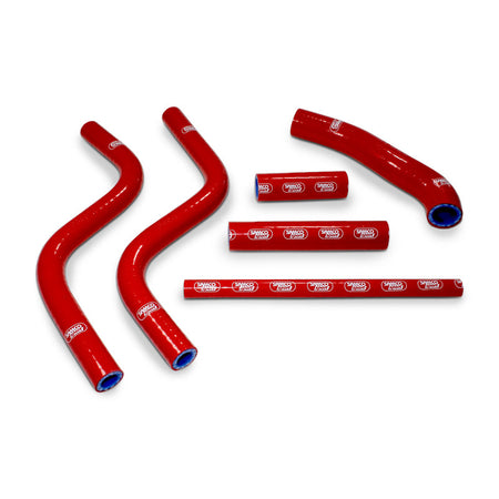 Honda CR 250 R 1988 - 1991 6 Piece Samco Sport Silicone Radiator Coolant Hose Kit