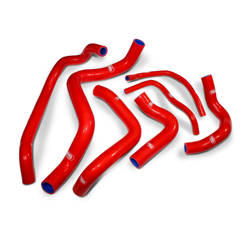 Honda CBR 400 NC23 TRI ARM 1986 - 1989 7 Piece Samco Sport Silicone Radiator Coolant Hose Kit