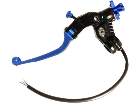 Accossato Racing Cable Full Clutch New Version With Adjustable Distance (24mm-29mm), Coloured Folding Lever (Knob+Lever+Adjuster) and Micro Included.