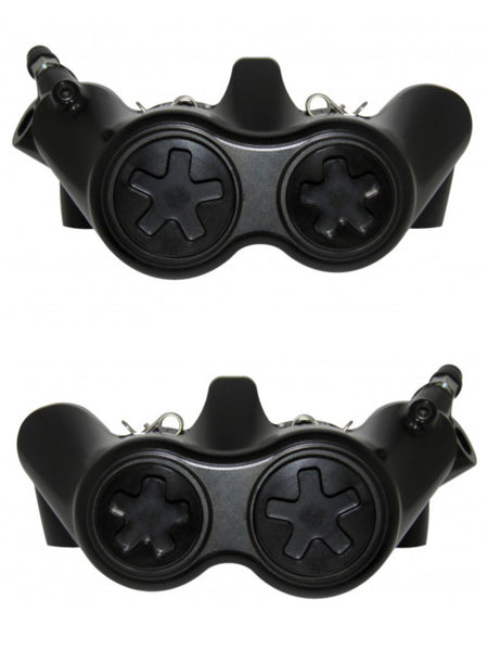 Accossato Radial Brake Caliper CNC-worked Monoblock 100 mm distance With Pistons in Titanium