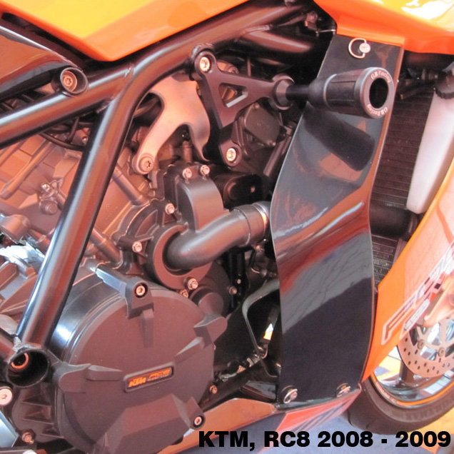 RC8 2008-2016 Crash Mushrooms Right Side