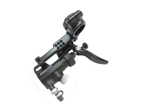 Accossato Thumb brake master cylinder - piston diam. 10.5 mm - With short lever and bracket included