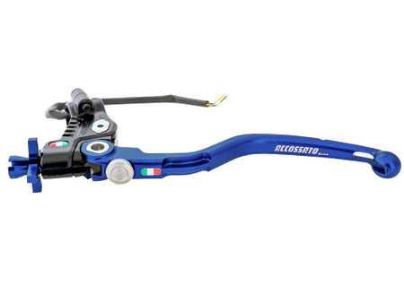 Accossato Racing Full Clutch New Version With Adjustable Distance (24mm-29mm), Coloured Fixed Lever (Knob+Lever+Adjuster) and Micro Included.