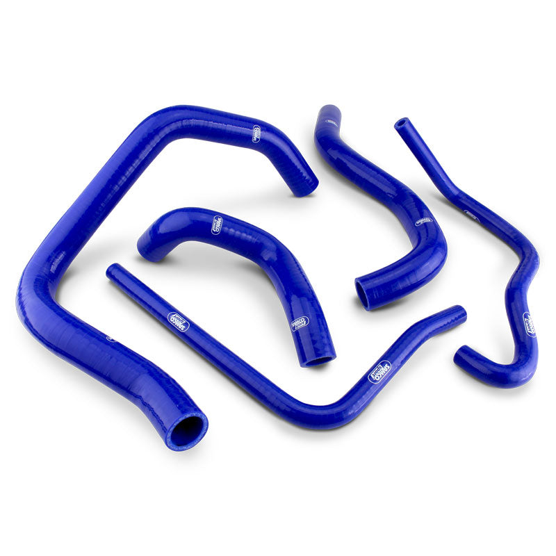 Kawasaki ZX 6R (G1 / G2 / J1 / J2) 1998 - 2002 5 Piece Samco Sport Silicone Radiator Coolant Hose Kit