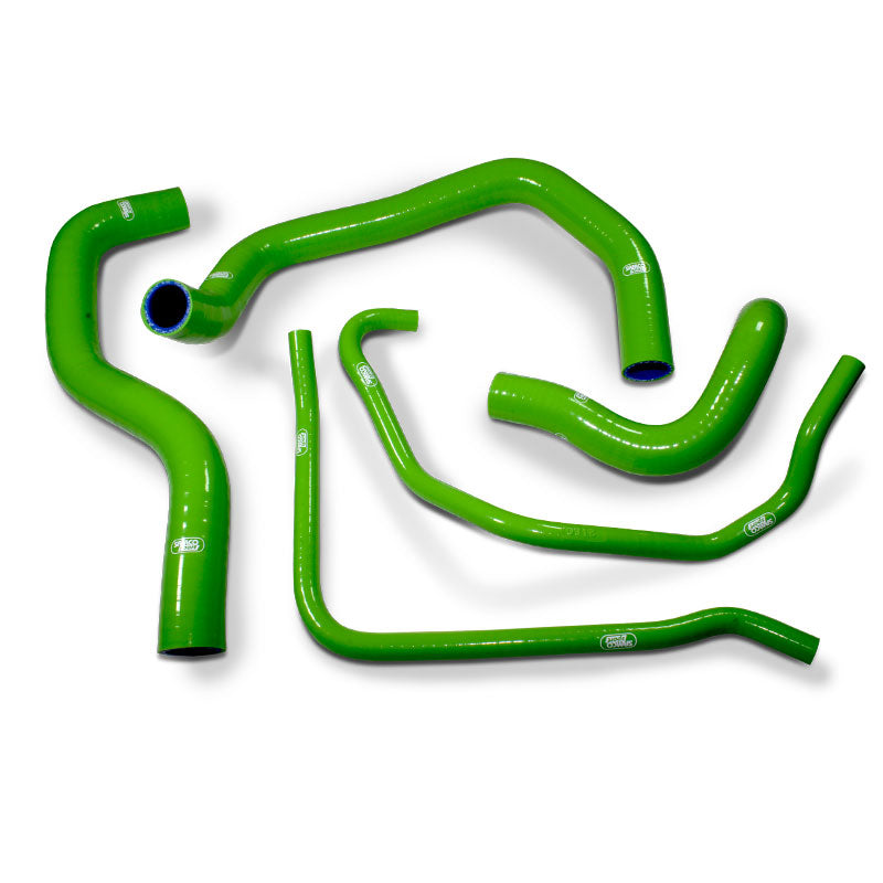 Kawasaki ZX 6R (B1 / B2) 2003 - 2004 5 Piece Samco Sport Silicone Radiator Coolant Hose Kit