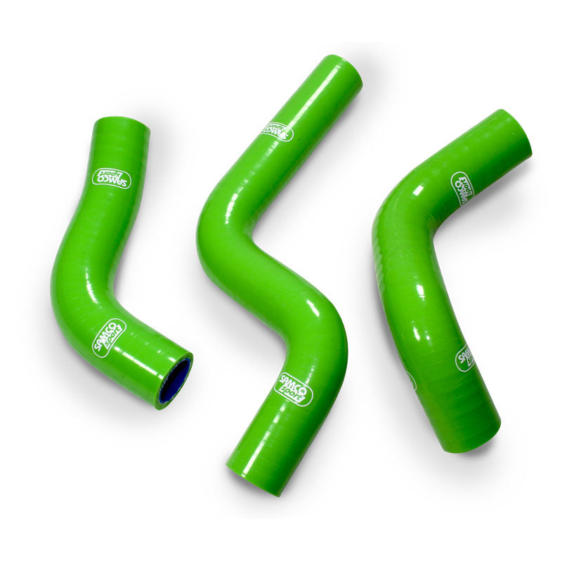 Kawasaki KX 85 2014 - 2026 3 Piece Samco Sport Silicone Radiator Coolant Hose Kit