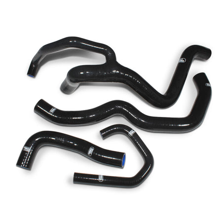 Kawasaki ZX 6R 2009 - 2026 4 Piece Y-Piece Race Design Samco Sport Silicone Radiator Coolant Hose Kit