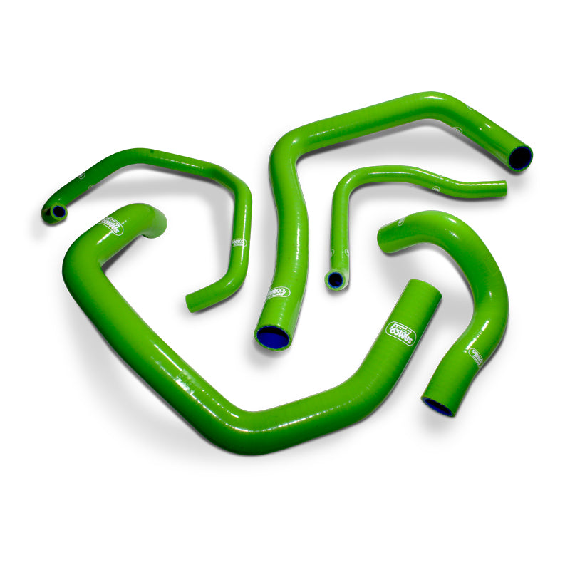 Kawasaki ZX 6R (C1 / C2) 2005 - 2006 5 Piece Samco Sport Silicone Radiator Coolant Hose Kit