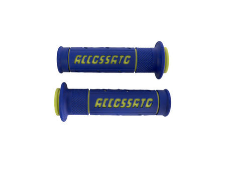 Pair of Street Colourful Grips With Accossato Sign