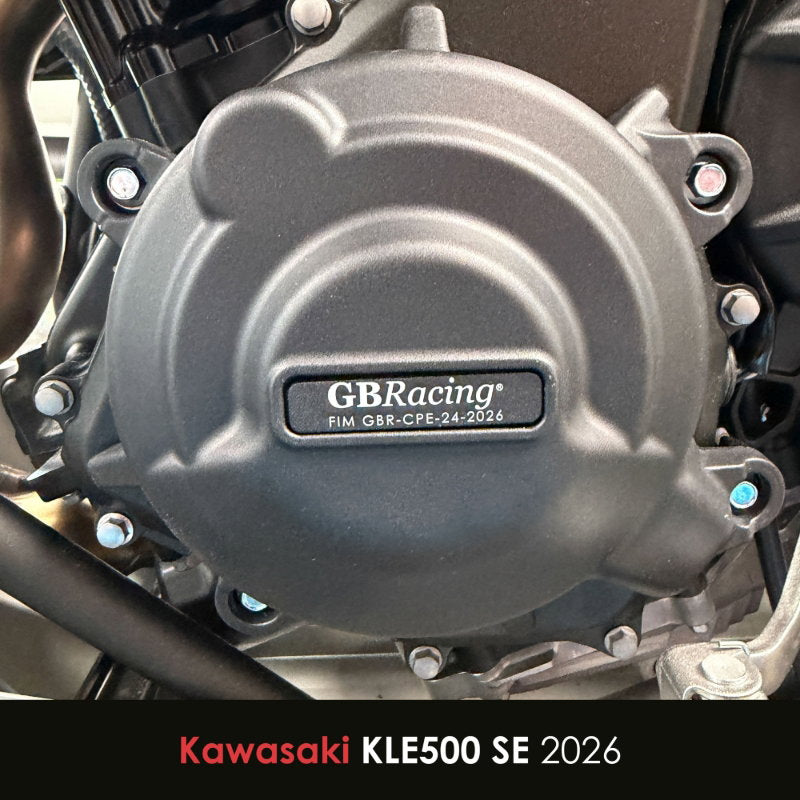Ninja 400 2018-23, Ninja 500 2024 & KLE500 SE 2026 Secondary Alternator Cover