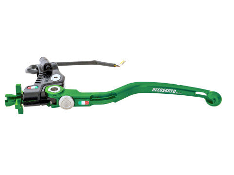 Accossato Racing Full Clutch New Version With Adjustable Distance (24mm-29mm), Coloured Fixed Lever (Knob+Lever+Adjuster) and Micro Included.
