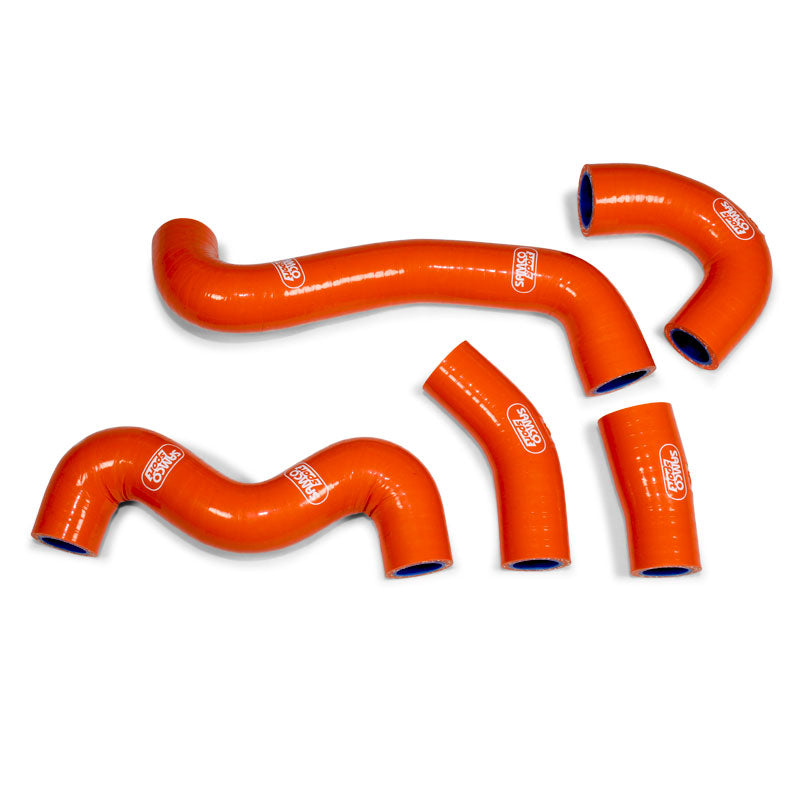 KTM 50 SX Mini 2018 - 2023 5 Piece OEM Replacement Samco Sport Silicone Radiator Coolant Hose Kit