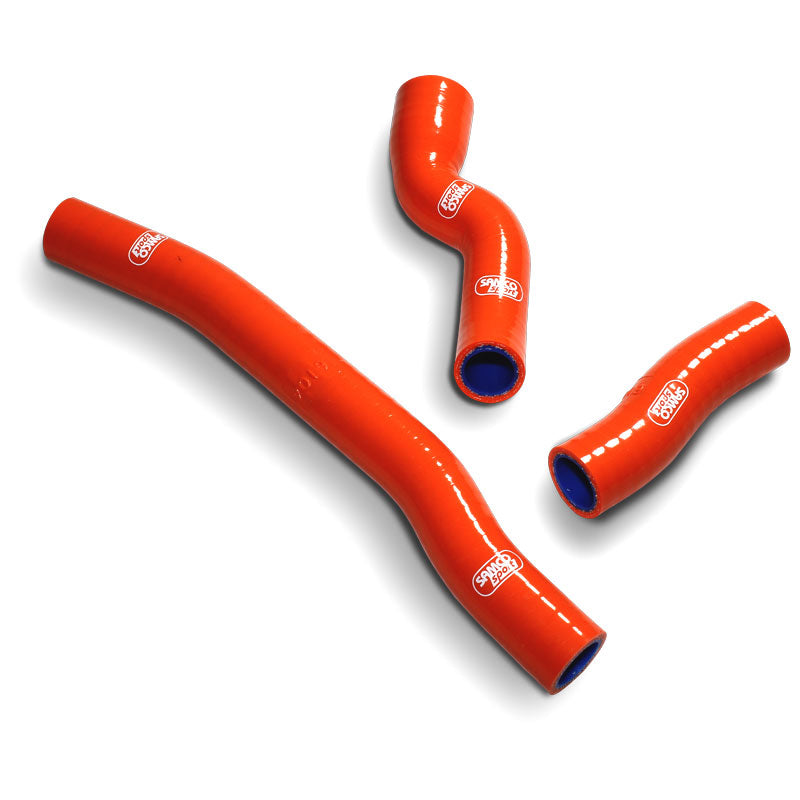 KTM 250 XC-W TPI 2020 - 2023 3 Piece Thermostat Bypass Samco Sport Silicone Radiator Coolant Hose Kit