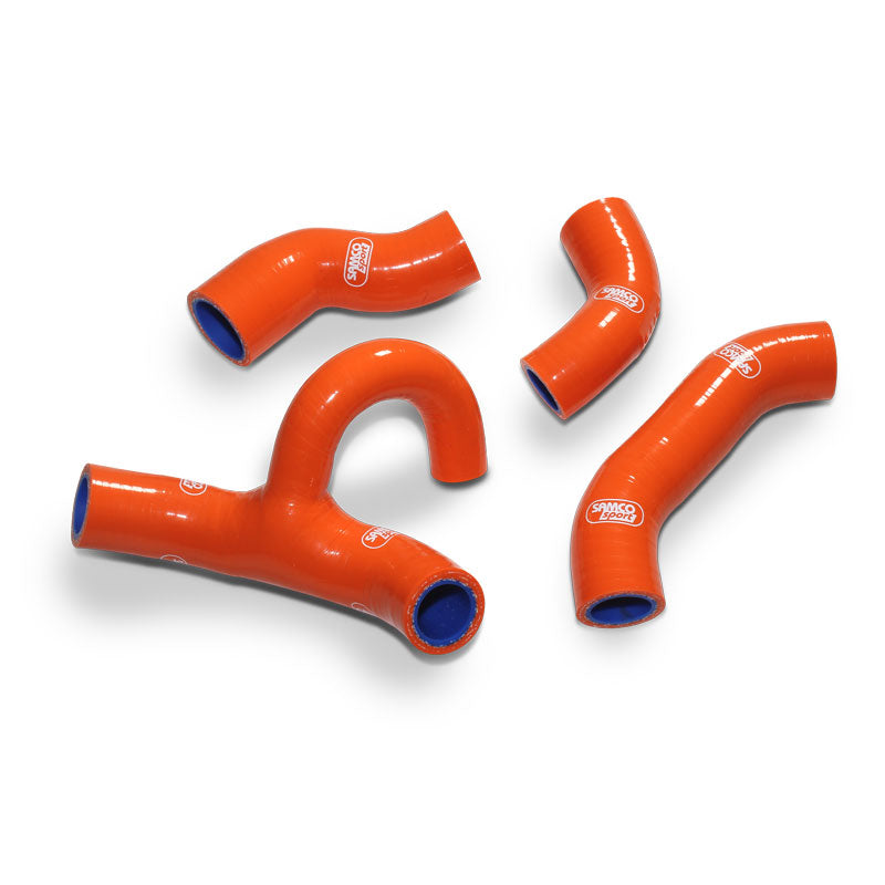 KTM 450 XCF-W 2023 4 Piece OEM Replacement Samco Sport Silicone Radiator Coolant Hose Kit