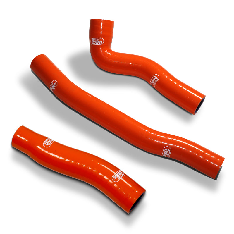 KTM 150 EXC TPI 2020 - 2023 3 Piece Thermostat Bypass Samco Sport Silicone Radiator Coolant Hose Kit