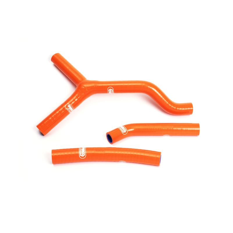 KTM 125 EXC 2003 - 2007 3 Piece Thermostat Bypass Samco Sport Silicone Radiator Coolant Hose Kit