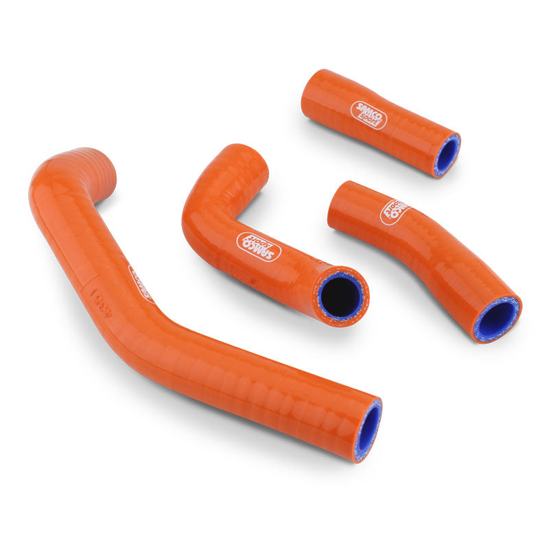 KTM 200 Duke 2011 - 2016 4 Piece Samco Sport Silicone Radiator Coolant Hose Kit