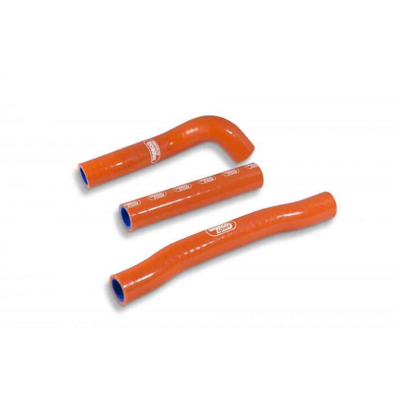 KTM 125 SX 2016 - 2018 3 Piece Samco Sport Silicone Radiator Coolant Hose Kit