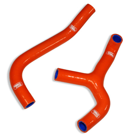 KTM 65 SX 2016 - 2023 2 Piece Y-Piece Race Design Samco Sport Silicone Radiator Coolant Hose Kit