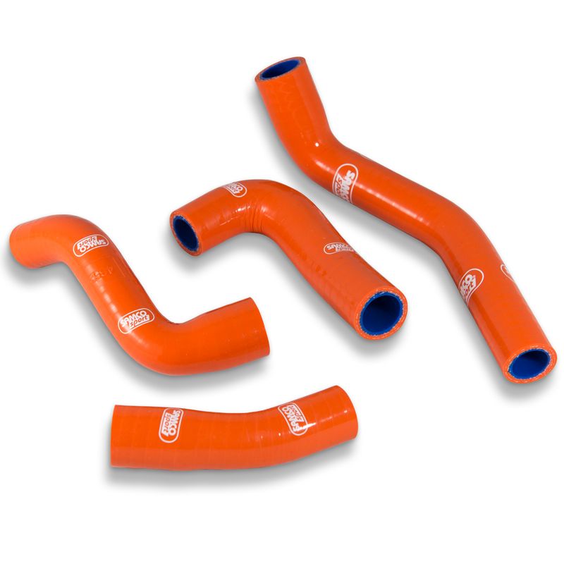 KTM 125 Duke / 125 RC 2014 - 2020 4 Piece Samco Sport Silicone Radiator Coolant Hose Kit
