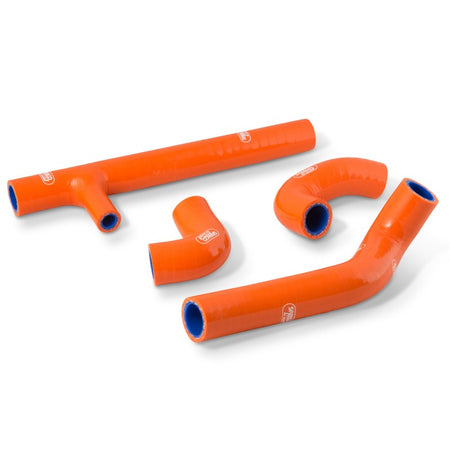 KTM 125 XC-W 2017 - 2019 4 Piece OEM Replacement Samco Sport Silicone Radiator Coolant Hose Kit