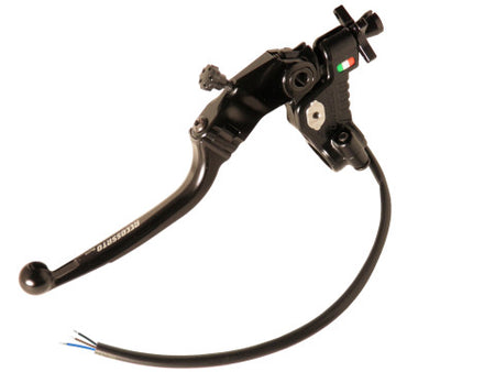 Accossato Racing Cable Full Clutch New Version With Adjustable Distance (24mm-29mm), Coloured Folding Lever (Knob+Lever+Adjuster) and Micro Included.