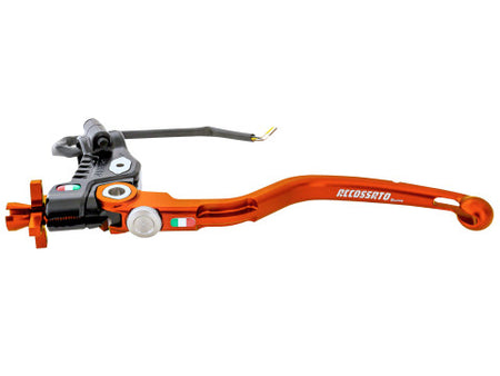 Accossato Racing Full Clutch New Version With Adjustable Distance (24mm-29mm), Coloured Fixed Lever (Knob+Lever+Adjuster) and Micro Included.