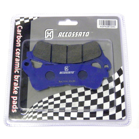 Brake pads for Harley Davidson brand Accossato code AGPA287