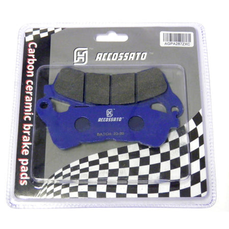 Brake pads for Harley Davidson brand Accossato code AGPA287