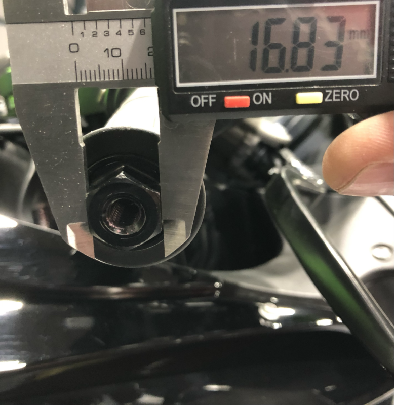 M8 Threaded Clutch Lever Guard, 5mm Spacer with 6mm Recess, 160mm Mould