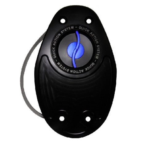 Accossato fuel-caps with quick action system, in CNC-worked Aluminium
