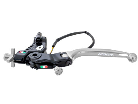 Accossato Racing Cable Full Clutch New Version With Adjustable Distance (24mm-29mm), Coloured Folding Lever (Knob+Lever+Adjuster) and Micro Included.